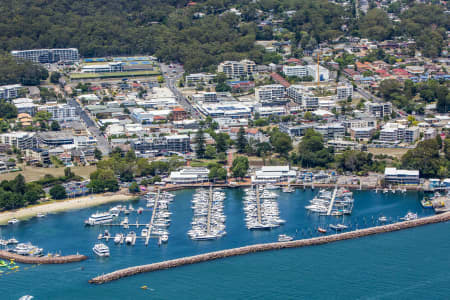 Aerial Image of NELSON BAY