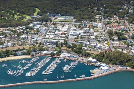 Aerial Image of NELSON BAY