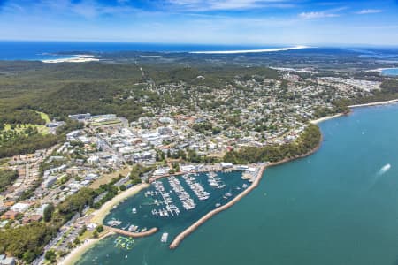 Aerial Image of NELSON BAY