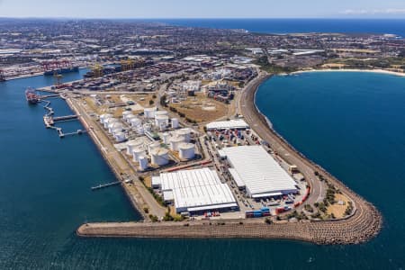 Aerial Image of PORT BOTANY