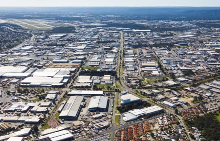 Aerial Image of WELSHPOOL