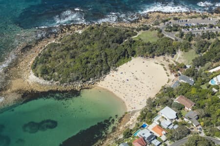 Aerial Image of SHELLY BEACH MANLY