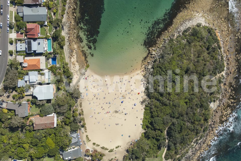 Aerial Image of Shelly Beach Manly