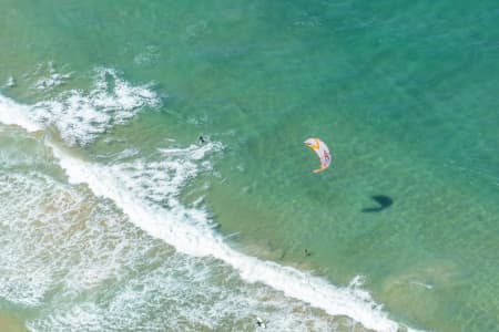 Aerial Image of MANLY KITESURFING