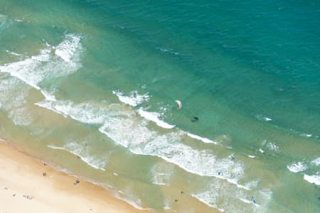 Aerial Image of MANLY KITESURFING