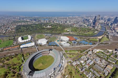 Aerial Image of JOLIMONT LOOKING SOUTH-WEST