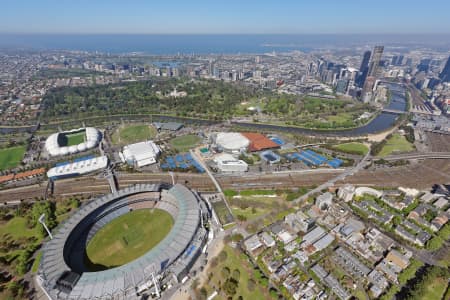Aerial Image of JOLIMONT LOOKING SOUTH-WEST