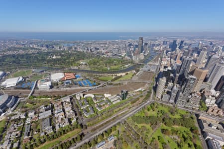 Aerial Image of JOLIMONT LOOKING SOUTH-WEST