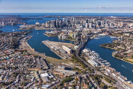 Aerial Image of ROZELLE