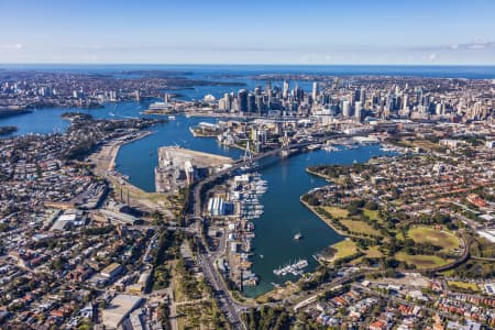 Aerial Image of ROZELLE