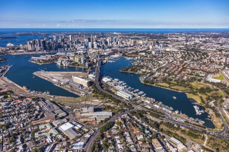 Aerial Image of ROZELLE