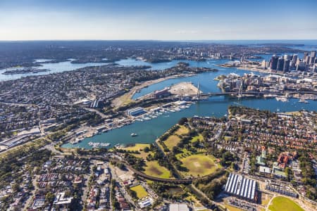 Aerial Image of ROZELLE
