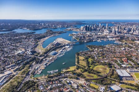 Aerial Image of ROZELLE