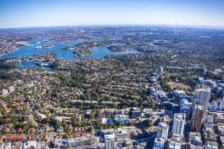 Aerial Image of ST LEONARDS