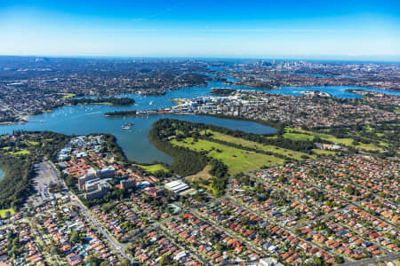 Aerial Image of CONCORD WEST