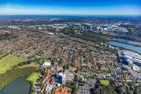 Aerial Image of CONCORD WEST