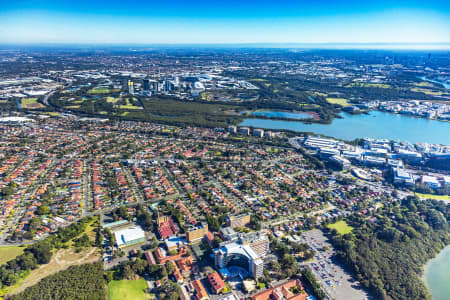 Aerial Image of CONCORD WEST