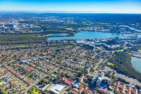 Aerial Image of CONCORD WEST