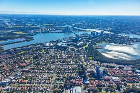 Aerial Image of CONCORD WEST