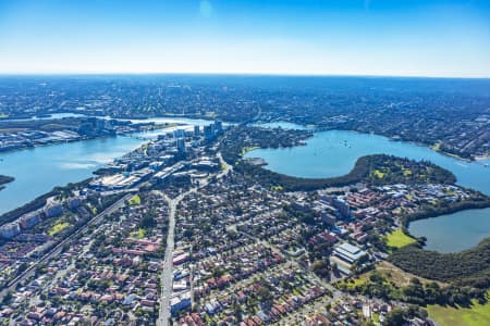 Aerial Image of CONCORD WEST