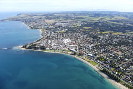 Aerial Image of VICTOR HARBOR AND PORT ELLIOT