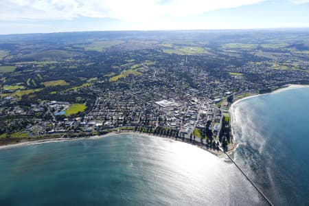 Aerial Image of VICTOR HARBOR AND PORT ELLIOT