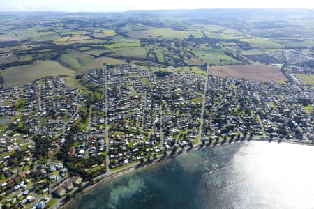 Aerial Image of VICTOR HARBOR AND PORT ELLIOT