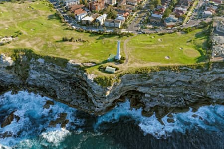 Aerial Image of NORTH BONDI CLIFFS FROM THE EAST