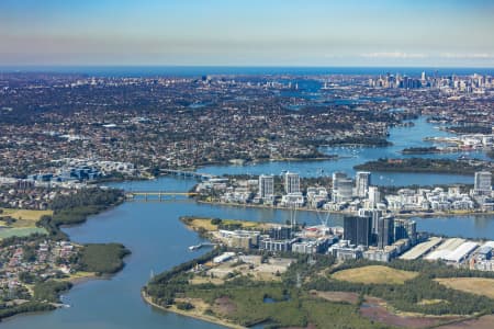 Aerial Image of WENTWORTH POINT