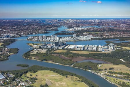 Aerial Image of WENTWORTH POINT