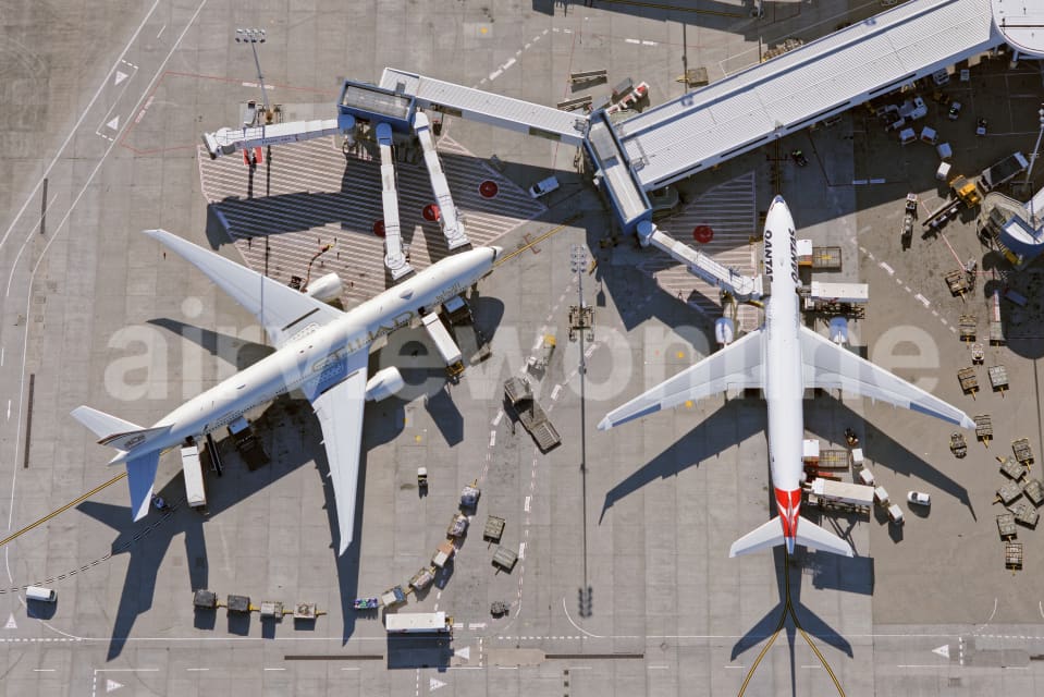 Aerial Image of Sydney Airport Terminal 1