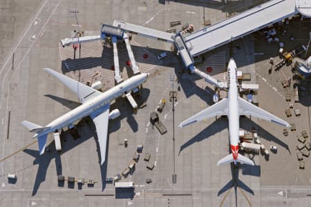 Aerial Image of SYDNEY AIRPORT TERMINAL 1