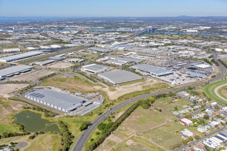 Aerial Image of EAGLE FARM LOOKING SOUTH