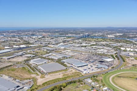 Aerial Image of EAGLE FARM LOOKING SOUTH