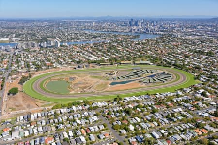 Aerial Image of EAGLE FARM RACECOURSE LOOKING SOUTH-WEST