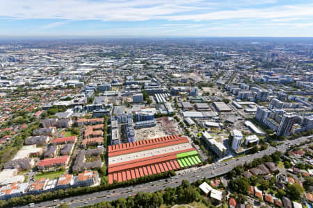 Aerial Image of ZETLAND LOOKING WEST