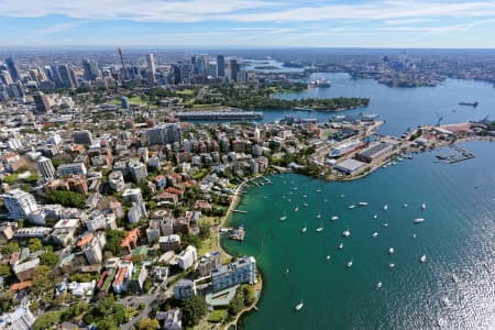 Aerial Image of ELIZABETH BAY LOOKING NORTH-WEST