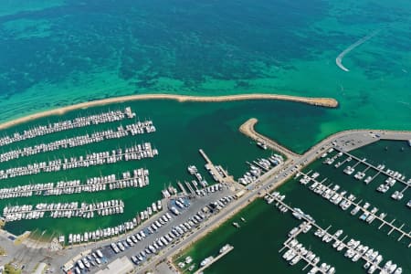 Aerial Image of SUCCESS BOAT HARBOUR LOOKING WEST