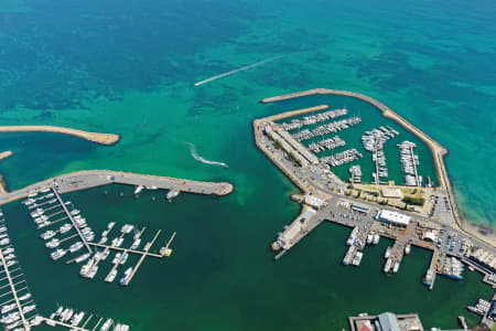 Aerial Image of SUCCESS BOAT HARBOUR LOOKING WEST