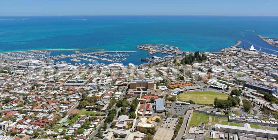 Aerial Image of Panorama Of Fremantle, Looking West