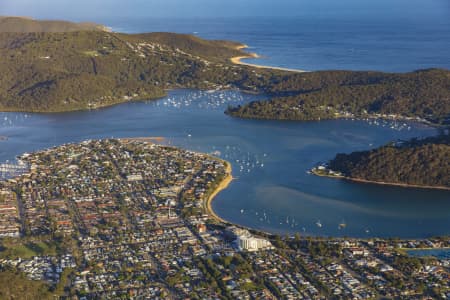 Aerial Image of ETTALONG, BOOKER BAY AND WOY WOY