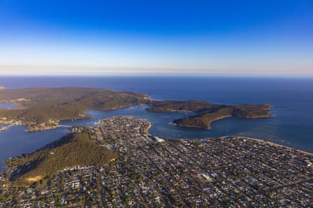 Aerial Image of ETTALONG, BOOKER BAY AND WOY WOY