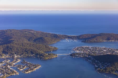 Aerial Image of ETTALONG, BOOKER BAY AND WOY WOY