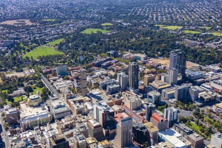 Aerial Image of ADELAIDE CBD