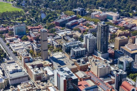Aerial Image of ADELAIDE CBD