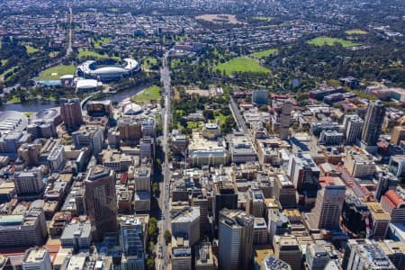 Aerial Image of ADELAIDE CBD