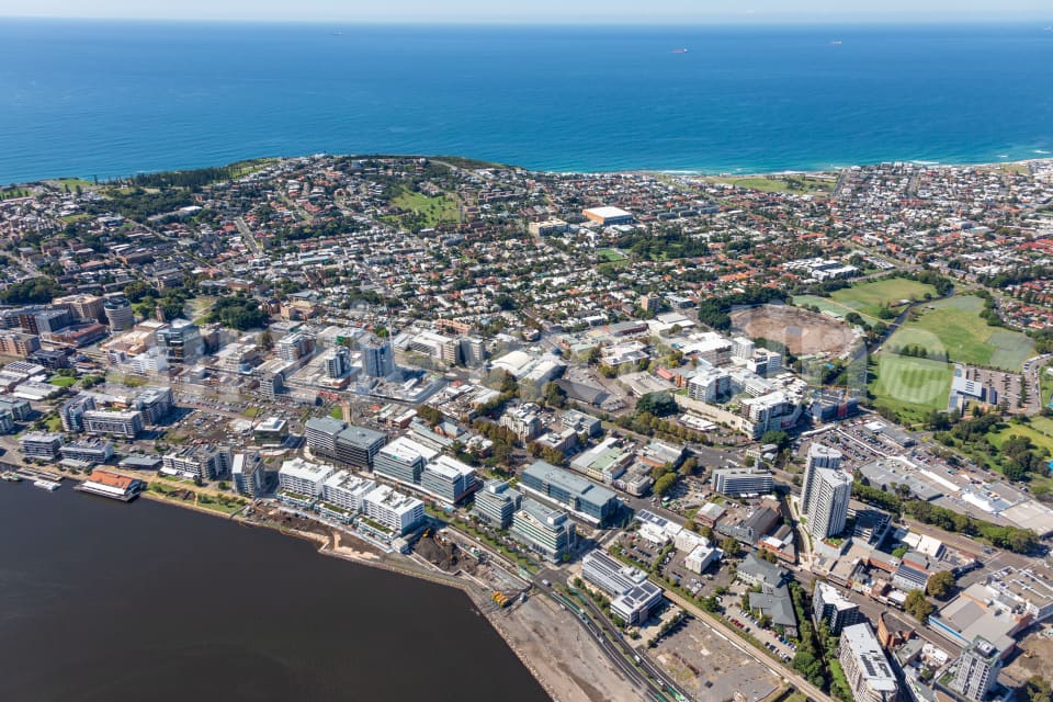 Aerial Image of Newcastle CBD