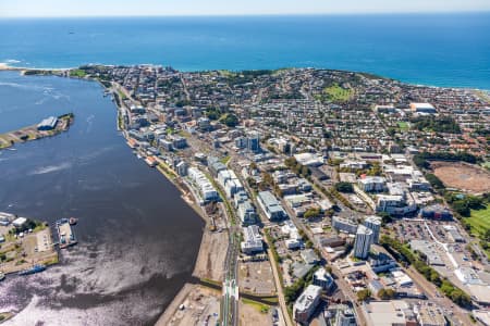 Aerial Image of NEWCASTLE CBD