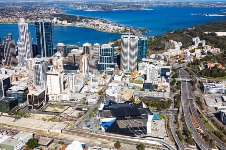 Aerial Image of PERTH CBD