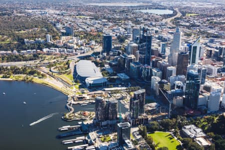 Aerial Image of PERTH CBD